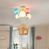 Balloon Creative Dream Cartoon Flying House Ceiling Lamp lampswell