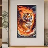 (40*70cm)Tiger - Full Round Drill Diamond Painting