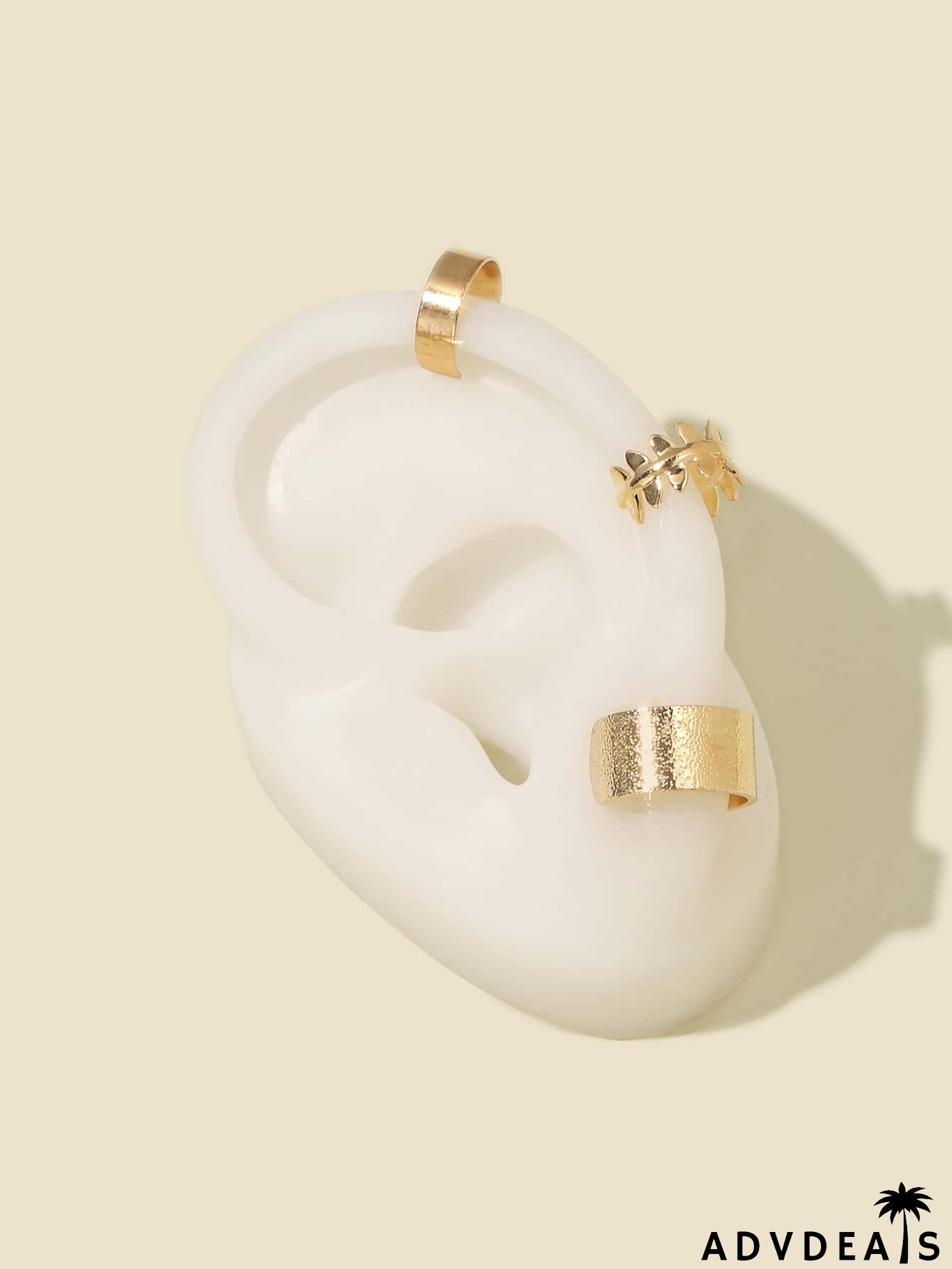 3pcs Metal Ear Cuff