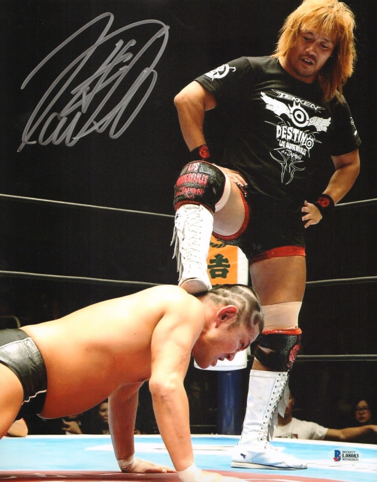 Tetsuya Naito Signed 11x14 Photo Poster painting BAS COA New Japan Pro Wrestling Picture Auto'd