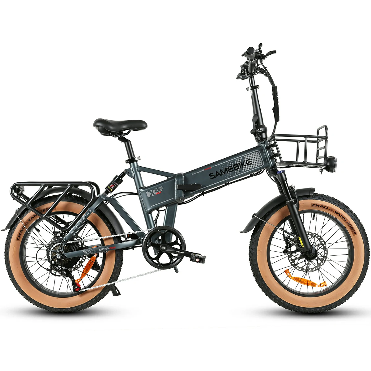 SAMEBIKE XWLX09-II 20" 1000W Motor 48V 15Ah Battery 50KM/H Max Speed  Fat Tire Mountain Ebike("Estimated shipping in mid-August")