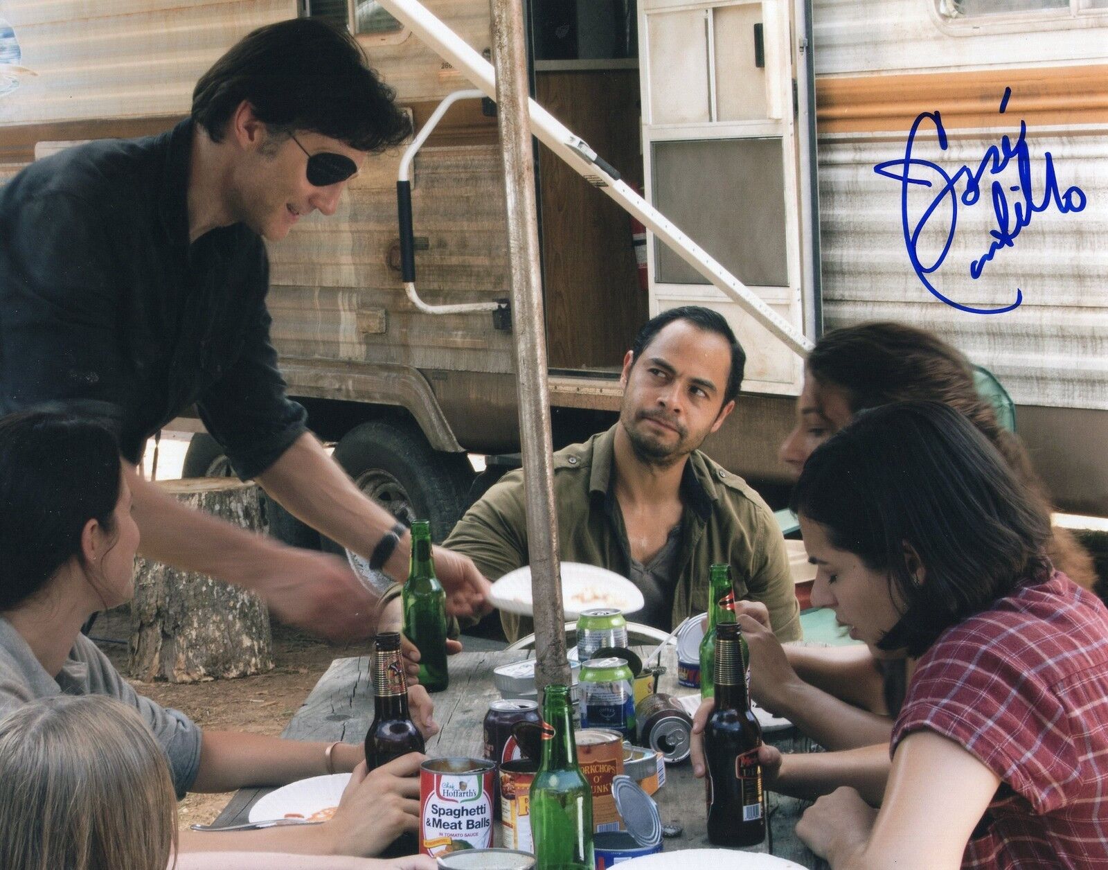 Jose Pablo Cantillo The Walking Dead Caesar Martinez Signed 8x10 Photo Poster painting w/COA #4