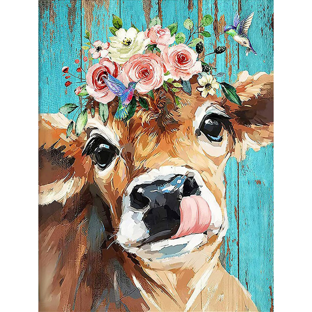 

Big Cow - Square Drill Diamond Painting - 30*40CM, 501 Original