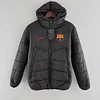 2024/2025 Barcelona Black Soccer Cotton jacket 1:1 Thai Quality