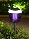 Solar Light Bug Zapper Waterproof Outdoor Mosquito Killer Solar Powered Fly Trap