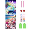 2pcs Diamond Painting -DIY Round Drill Place of Pearl