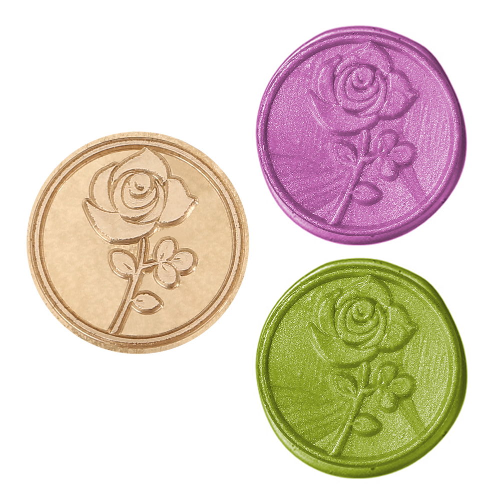 

25mm Vintage Romantic Rose Sealing Wax Stamp Head - Wax Seal Stamp, 501 Original