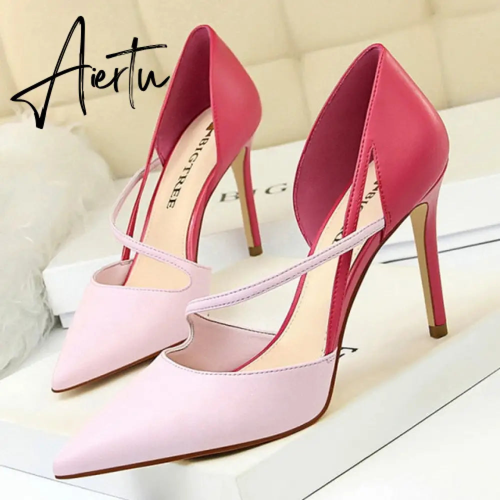 Aiertu Shoes High Heels Woman Pumps Stiletto Women Shoes Women Basic Pump Fashion Women Sandals Female Shoes Free Shipping Aiertu