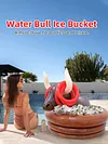 Inflatable Water Bull Cooler Multifunctional Drinks Cooler Tray for Summer Party