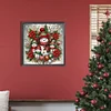Diamond Painting-DIY Round Part AB Drill Christmas Snowman (35*35CM)