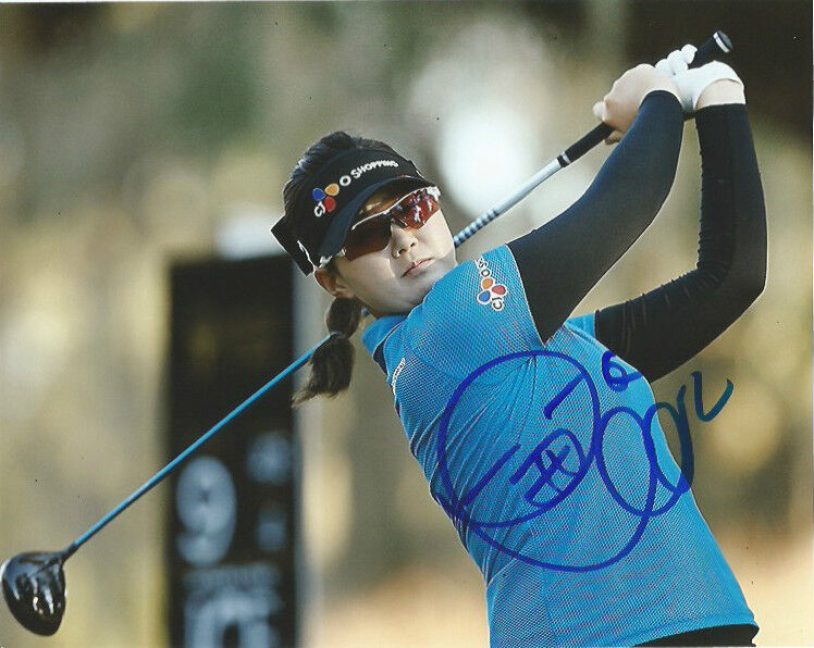 LPGA Baek Kyu-jung / Q Baek Autographed Signed 8x10 Photo Poster painting COA C