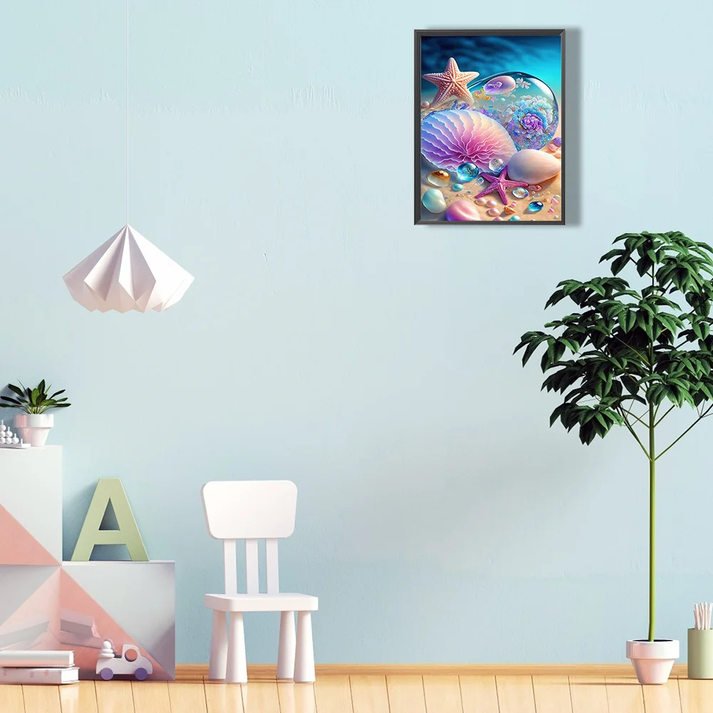 Diamond Painting - Full Round Drill - Beach(30*40cm)