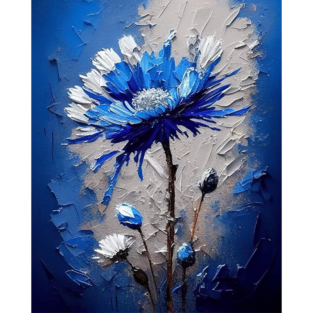 Oil Painting Flowers-Paint by Numbers-16"x20"/40x50cm