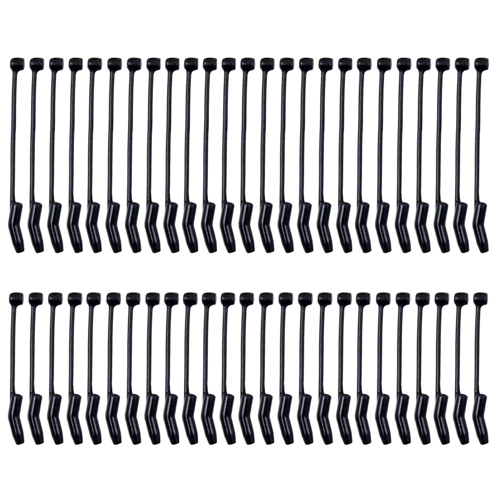 

25pcs Carp Fishing Hook Sleeves D-rig Aligner Hooks Boilies Terminal Tackle, Large, 501 Original