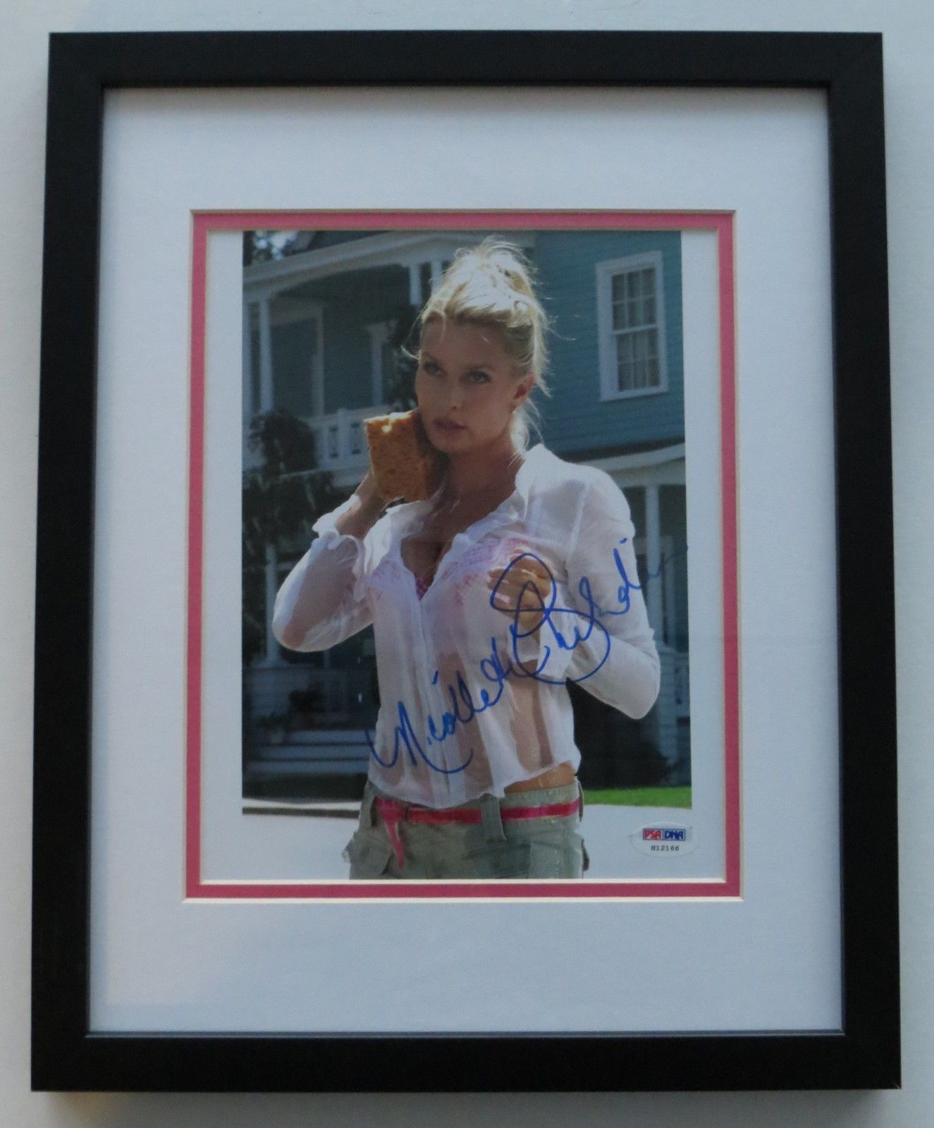 Nicollette Sheridan Signed Framed Sexy Desperate Housewives 8x10 Photo Poster painting (PSA/DNA)