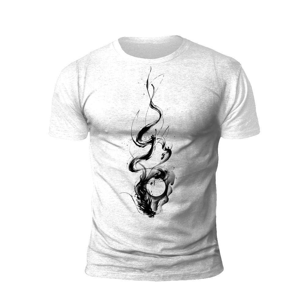 Ink Dragon: The Calligraphy of Power T-shirt