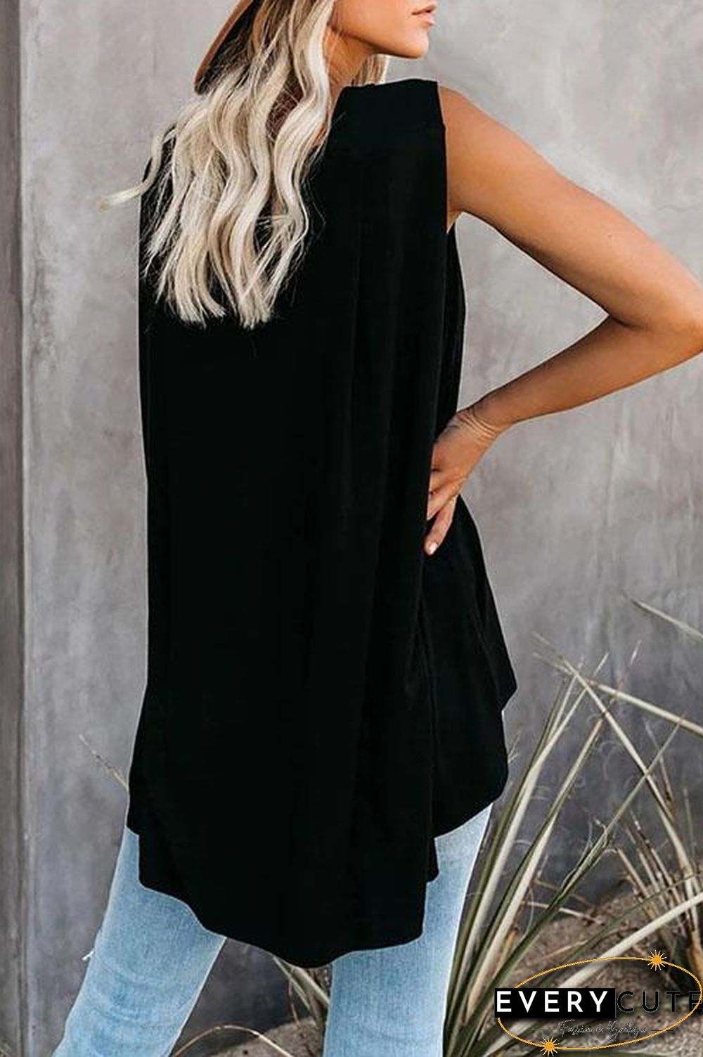 Basic Solid Top T-shirt