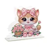 (US Only)Cat DIY Diamond Painting Napkin Holder Set Unique Gift for Friends and Family