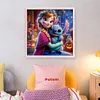 Princess Anna And Stitch-11CT Stamped Cross Stitch 40*40cm/15.75*15.75in
