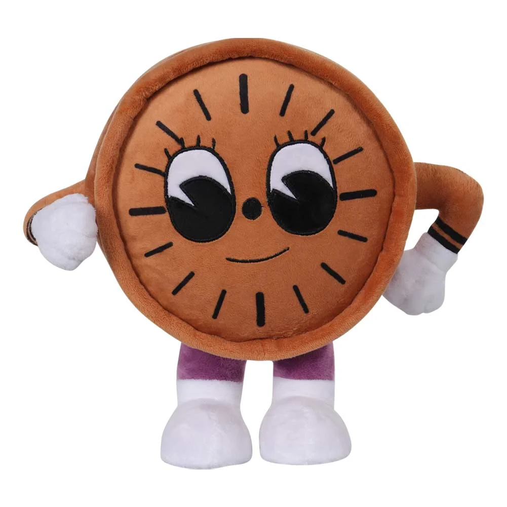 TV Loki 2023 Miss Minutes Brown Cosplay Plush Toys Cartoon Soft Stuffed Dolls Mascot Birthday Xmas Gift