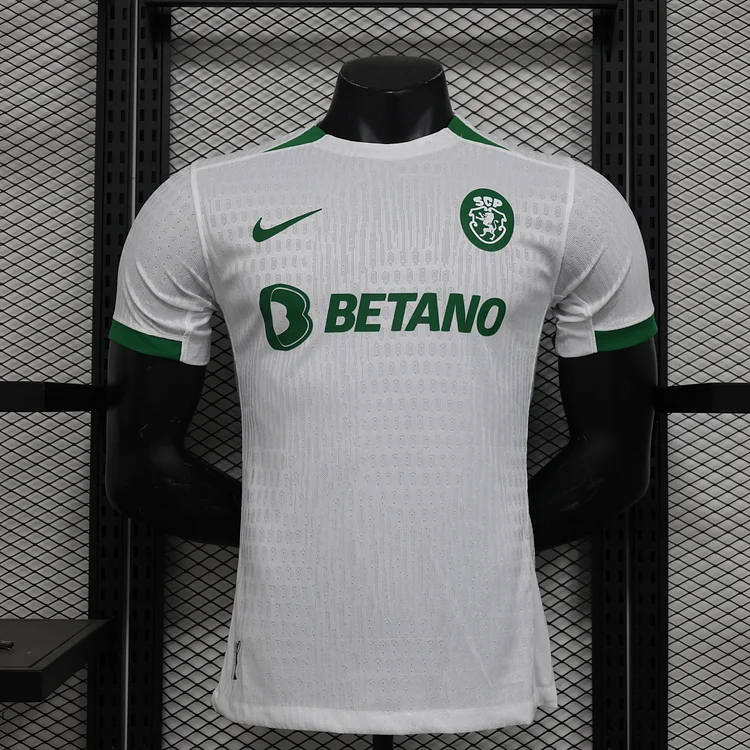 24-25 Player Version Sporting Lisbon Away Football Jersey