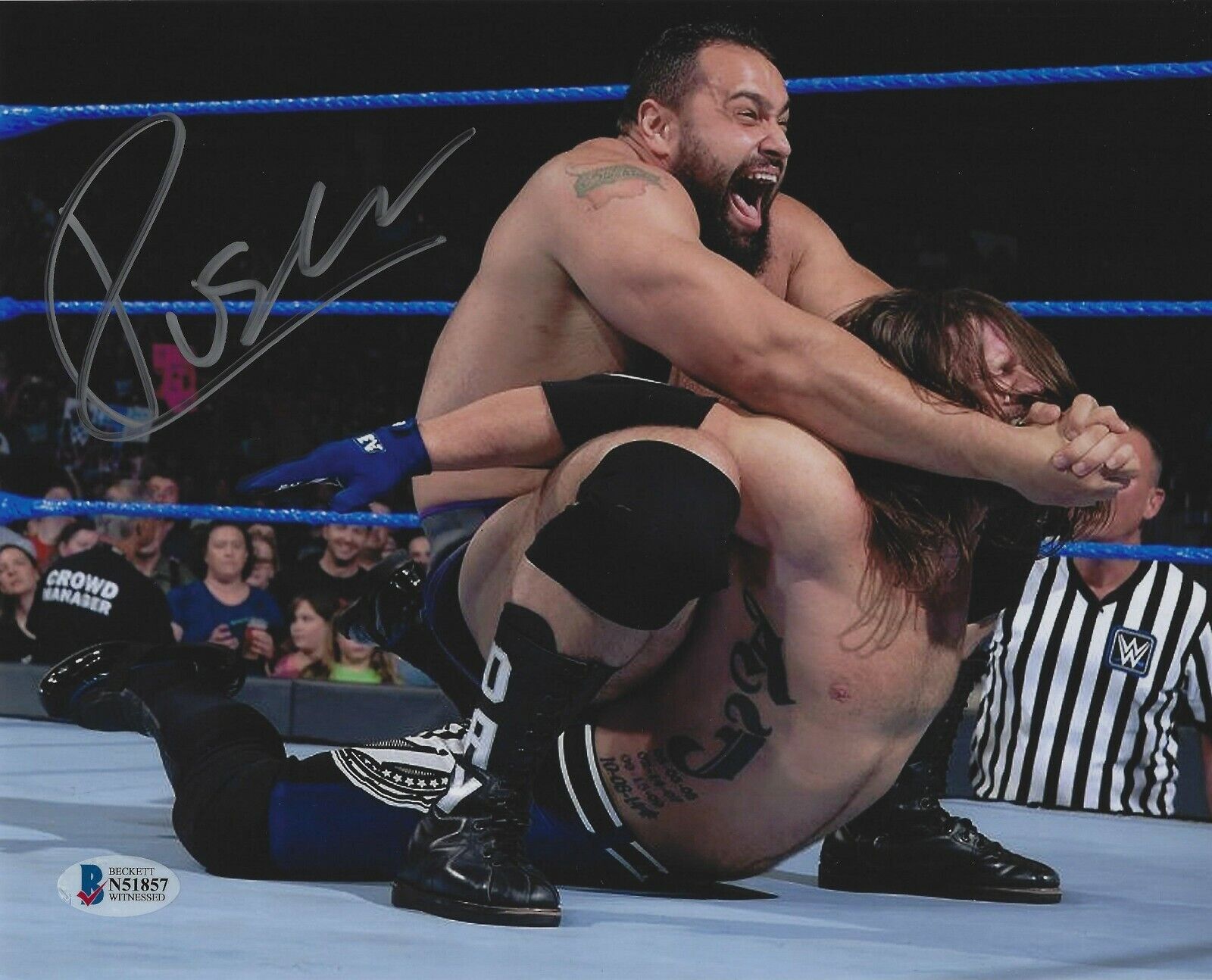Rusev Signed 8x10 Photo Poster painting BAS Beckett COA WWE Superstar Picture Autograph Day #1 4