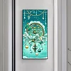 Diamond Painting -DIY Round Drill Green Dreamcatcher(80*40 CM)