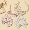3PCS Lovely Floral Bowknot Hair Band Pins Set for Babies