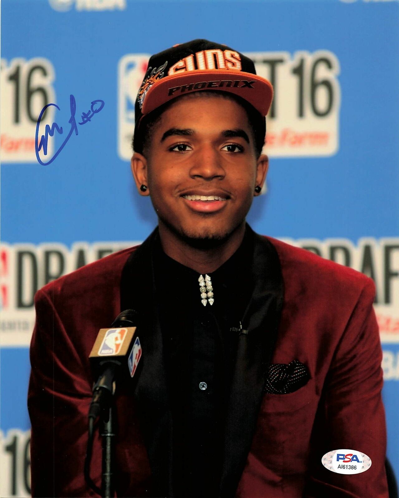 Marquese Chriss signed 8x10 Photo Poster painting PSA/DNA Phoenix Suns Autographed