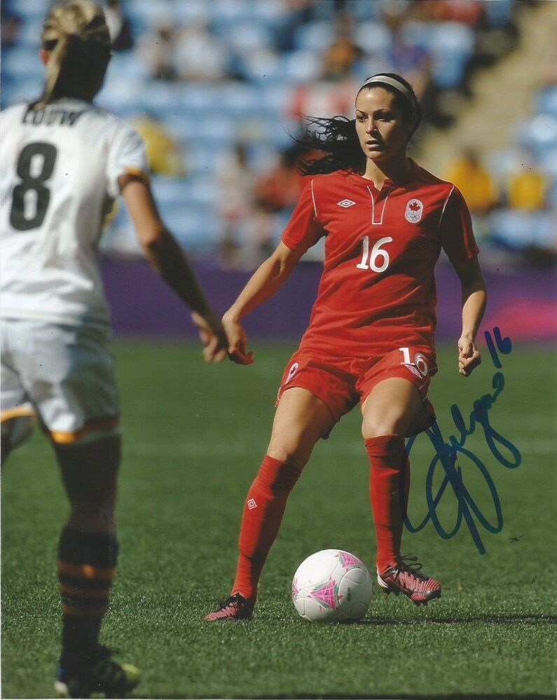 Team Canada Jonelle Filigno Autographed Signed 8x10 Photo Poster painting COA B