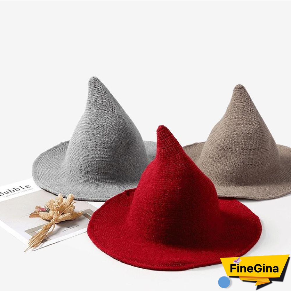 The Modern Witches Hat For Halloween Cosplay Costume And Daily Use