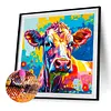 Diamond Painting -DIY Round Drill Highland Yak(40x40cm)