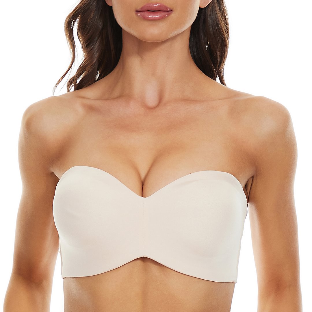 Full Support Non Slip Convertible Bandeau Bra 5835