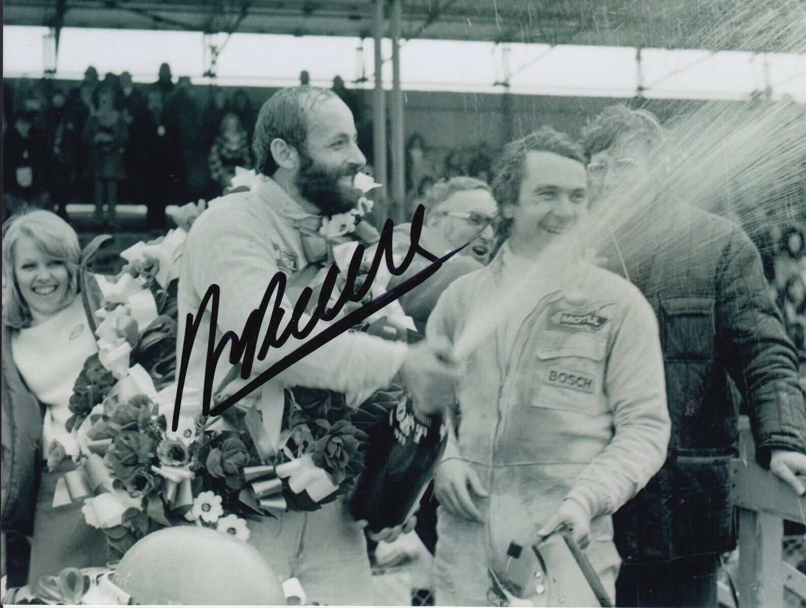 Henri Pescarolo Hand Signed 8x6 Photo Poster painting - Le Mans Autograph 3.