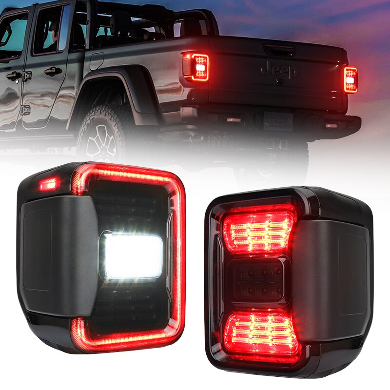 Multi-Function LED Tail Lights for Jeep Gladiator JT 2020-Later