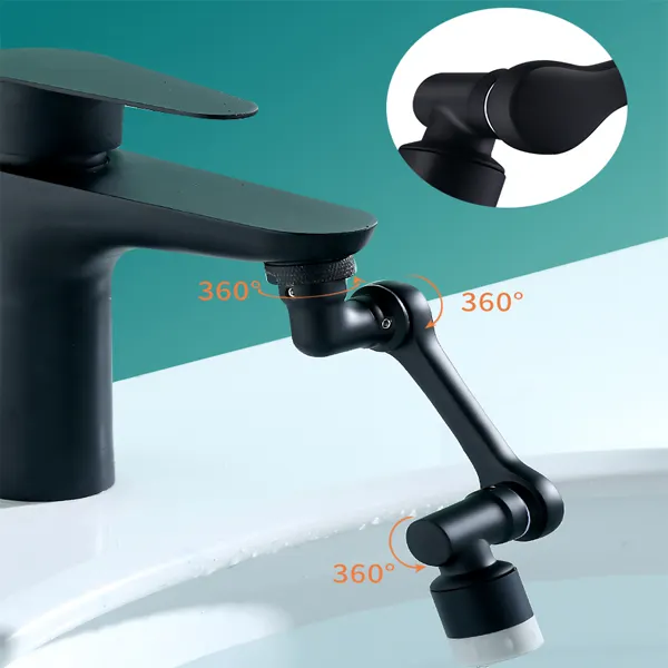 Saker 1080° Large-Angle Rotating Splash Filter Faucet