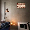 Warning Posters - Vintage Metal Signs(12*8Inch)