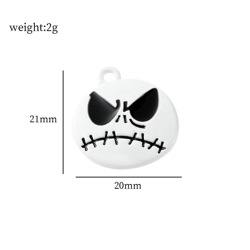 1 Piece Alloy Halloween Pattern Pendant