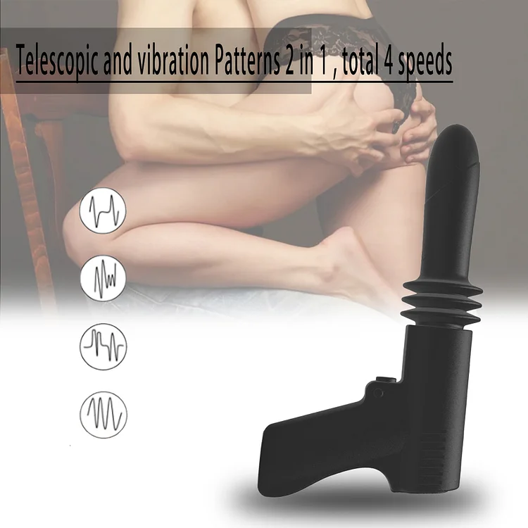 Pistol Automatic Telescopic Gun Machine Vibrator Sex Toys