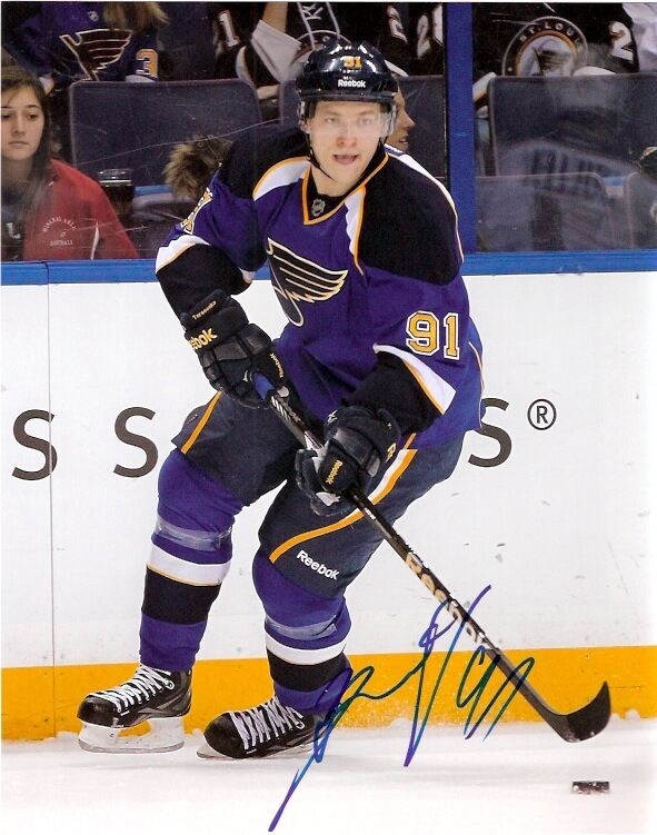 St Louis Blues Vladimir Tarasenko Autographed Signed 8x10 Photo Poster painting COA MM