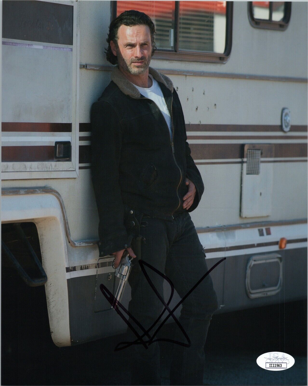 ANDREW LINCOLN Authentic Hand-Signed RICK -WALKING DEAD