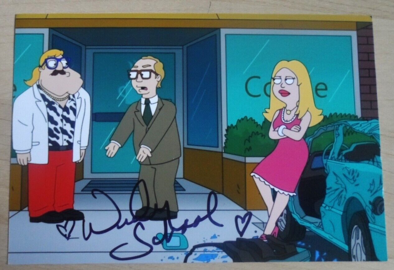 Wendy Schaal Signed 6x4 Photo Poster painting American Dad! Francine Smith Voice Autograph + COA