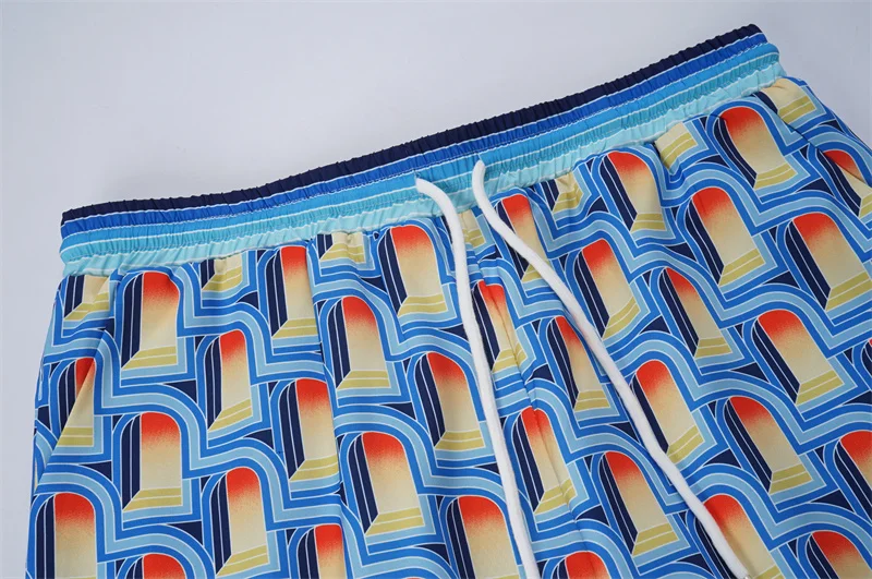 Casablanca 2023SS New Product Silk Short Sleeve Shirt