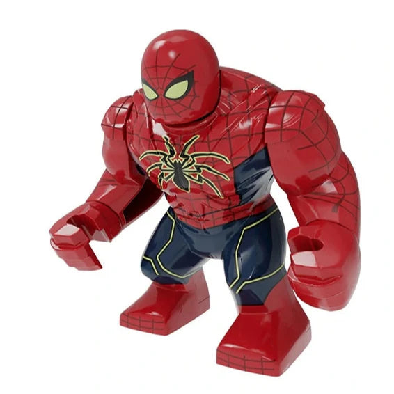 Spider-man Custom Marvel Superhero Large Minifigure Minifigure Bricks monstertoys