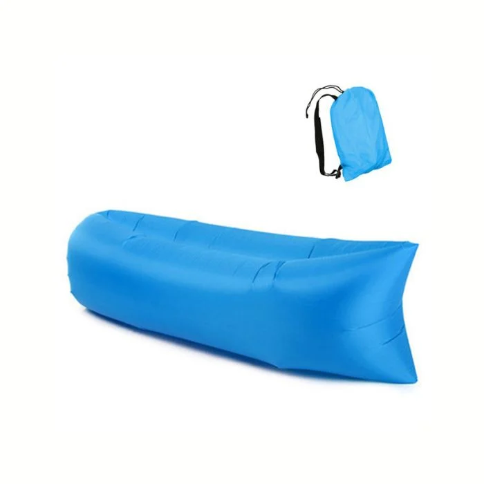 Inflatable Recliner Air Sofa Light Beach Sleeping Camping Bag