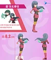1/20 Scale World Zukan Gym Leader & Team Rocket Admin Sabrina - Pokemon Resin Statue - QN Studios