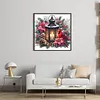 Cardinal and Lamp Full Stamped Cross Stitch Kit 11CT 3-Strand 40x40cm Animal