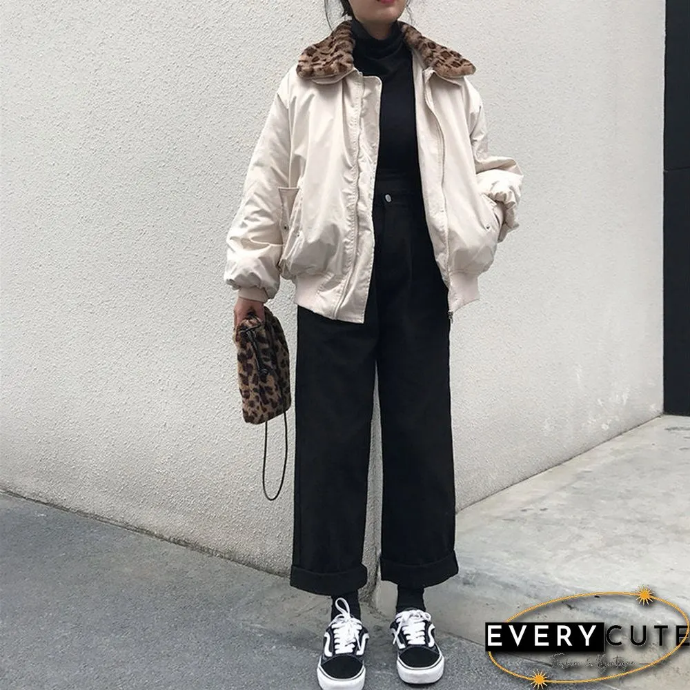 Alien Kitty loose high waist thin women pants spring autumn femme fashion simple casual
