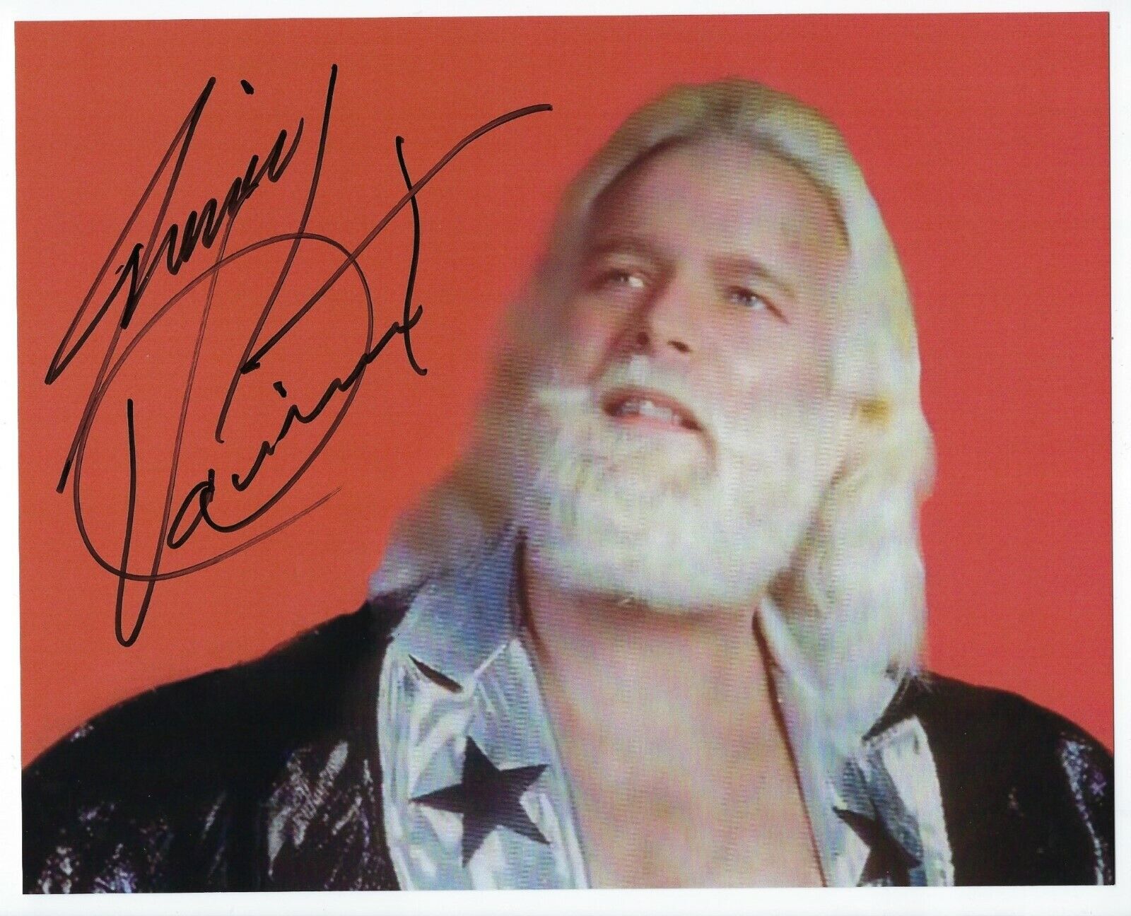 Jimmy Valiant - Wrestling Hall of Fame signed Photo Poster painting