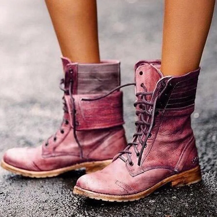 Retro Tribal Women's Martin Boots